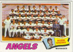 1977 Topps Baseball Cards      034      California Angels CL/Norm Sherry